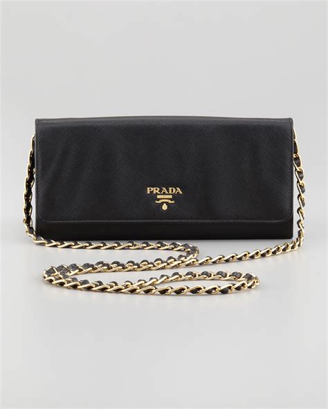 prada green wallet|Prada saffiano wallet on chain.